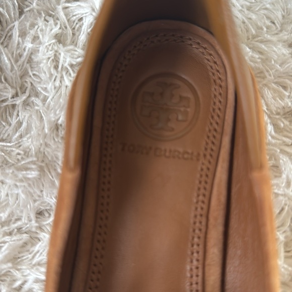✨NEW✨Tory Burch Brown and Cream Cozy Flats with Sherpa-size6 - Picture 8 of 8